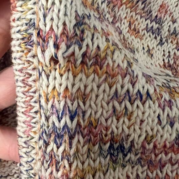 Talbots Multicolor Mock Neck Sleeveless Sweater Vest - Size Medium - Picture 7 of 7